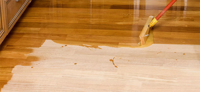 Hardwood flooring installation varnishing 1