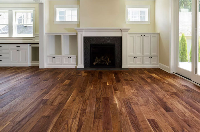 Oak hardwood flooring installation